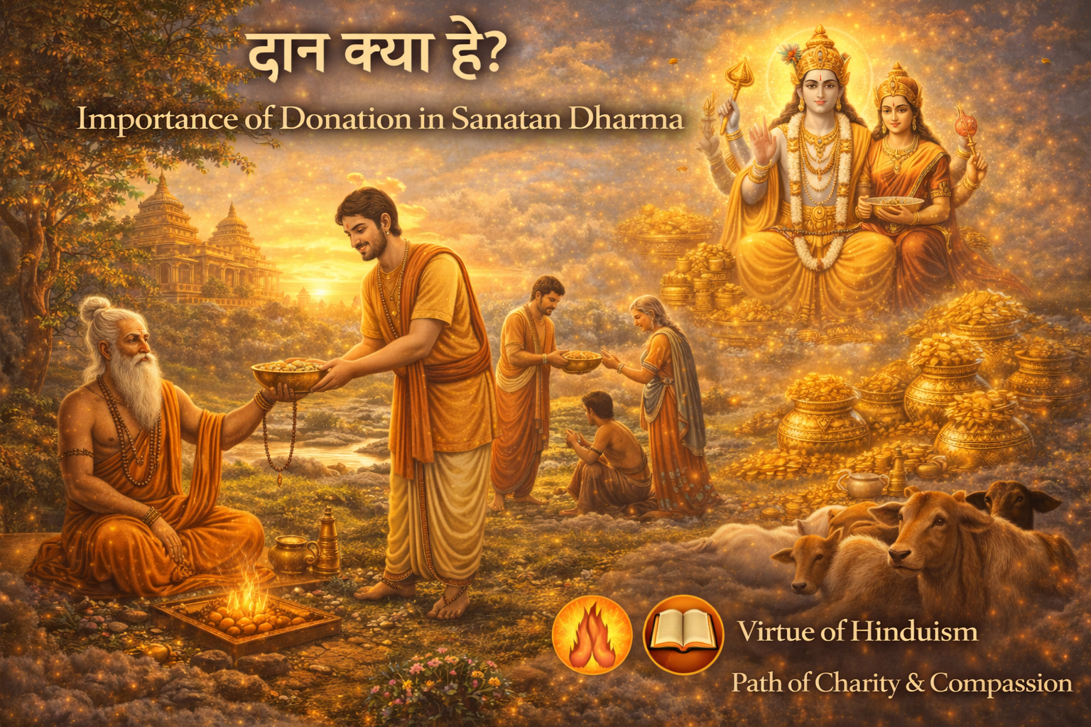 दान क्या है? | Importance of Donation in Sanatan Dharma